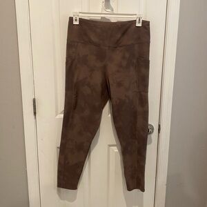 Maurices XL workout pants with marbled coloring